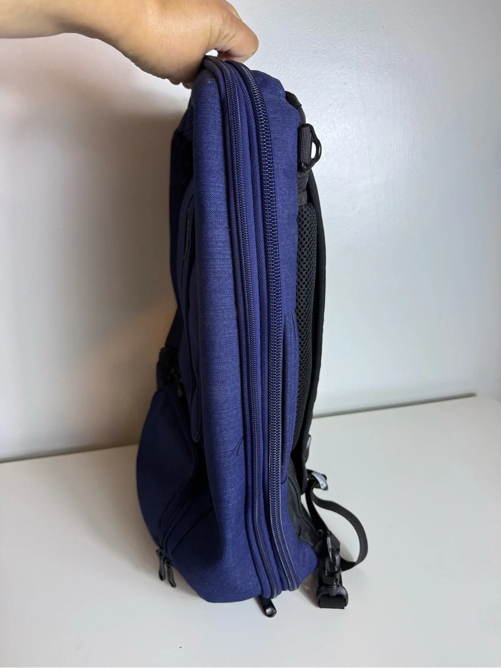 eBags Professional Slim Laptop Backpack Blue Travel Sentry TSA Approved Bag